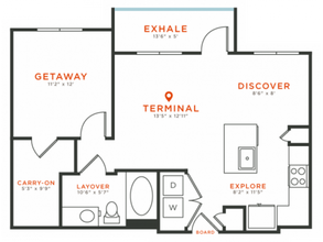 CLC A1 CLC3050 floor plan